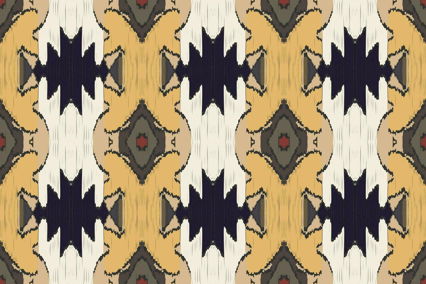 Ikat Paisley Muster Stickerei Hintergrund. Ikat Streifen geometrisch ethnisch orientalisch Muster traditionell.aztekisch Stil abstrakt Vektor illustration.design zum Textur, Stoff, Kleidung, Verpackung, Sarong.