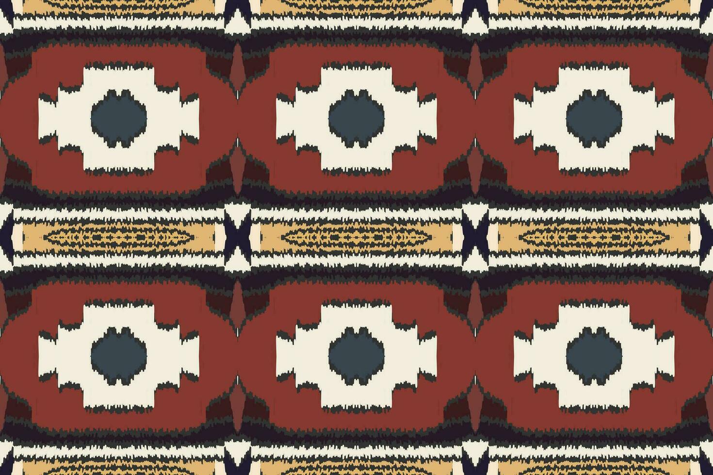 motiv ikat sömlös mönster broderi bakgrund. ikat blommig geometrisk etnisk orientalisk mönster traditionell. ikat aztec stil abstrakt design för skriva ut textur, tyg, saree, sari, matta. vektor