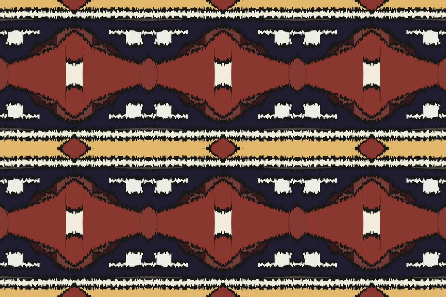 Motiv Ikat nahtlos Muster Stickerei Hintergrund. Ikat Diamant geometrisch ethnisch orientalisch Muster traditionell.aztekisch Stil abstrakt Vektor Design zum Textur, Stoff, Kleidung, Verpackung, Sarong.