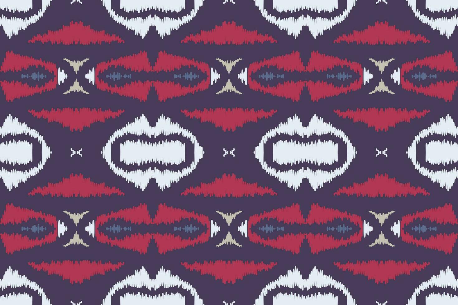 Motiv Ikat Blumen- Paisley Stickerei Hintergrund. Ikat nahtlos geometrisch ethnisch orientalisch Muster traditionell.aztekisch Stil abstrakt Vektor Design zum Textur, Stoff, Kleidung, Verpackung, Sarong.
