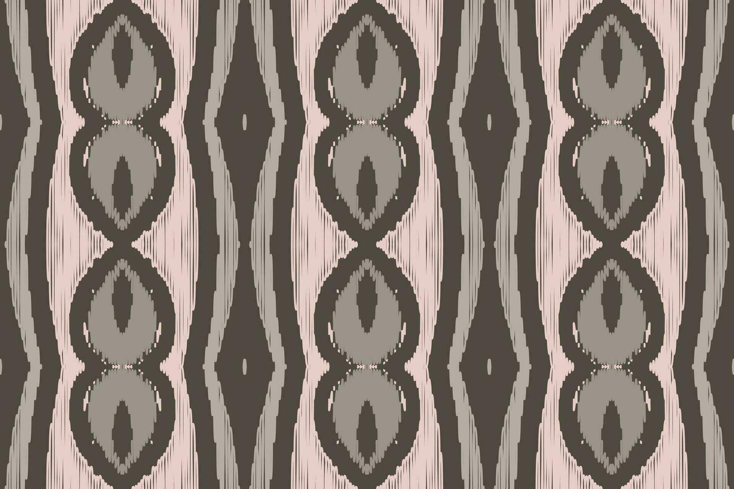 Ikat Damast Stickerei Hintergrund. Ikat Streifen geometrisch ethnisch orientalisch Muster traditionell. Ikat aztekisch Stil abstrakt Design zum drucken Textur, Stoff, Saree, Sari, Teppich. vektor