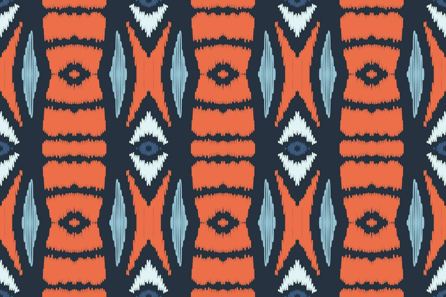 Ikat Stoff Paisley Stickerei Hintergrund. Ikat Design geometrisch ethnisch orientalisch Muster traditionell.aztekisch Stil abstrakt Vektor illustration.design zum Textur, Stoff, Kleidung, Verpackung, Sarong.