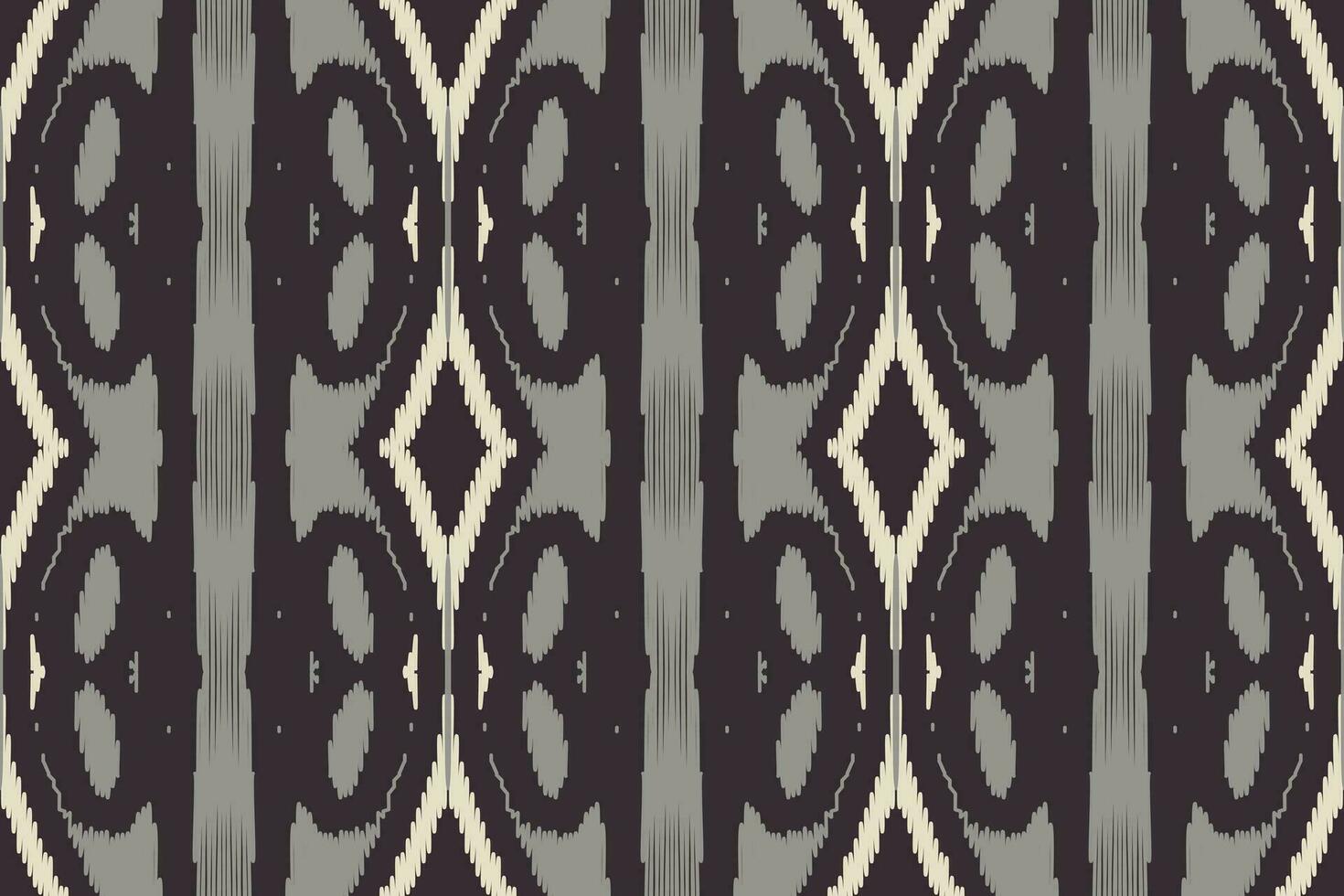 Ikat Paisley Muster Stickerei Hintergrund. Ikat Blumen geometrisch ethnisch orientalisch Muster traditionell.aztekisch Stil abstrakt Vektor illustration.design zum Textur, Stoff, Kleidung, Verpackung, Sarong.