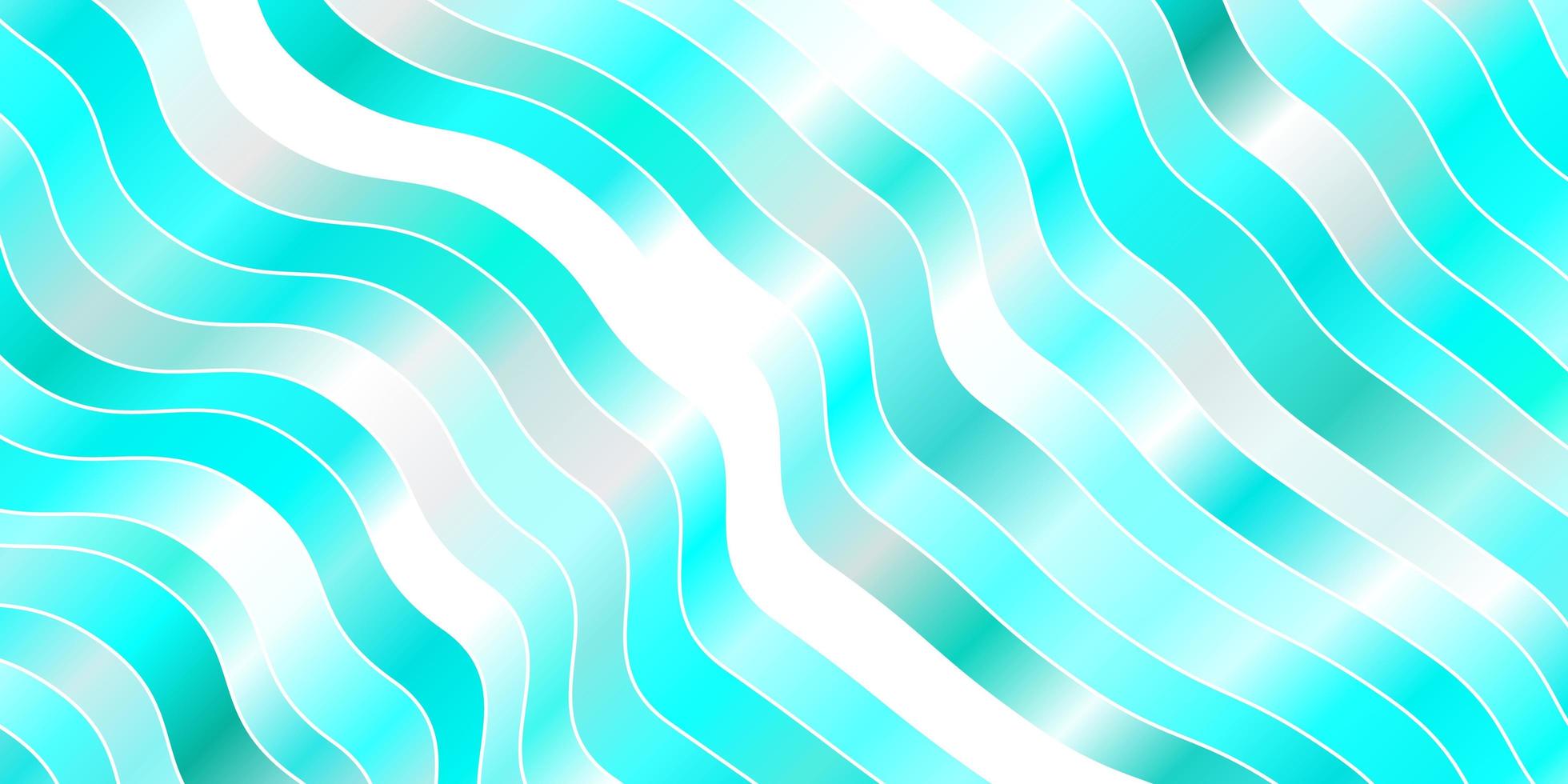 Hellblaue Vektortextur mit Kurven, farbenfrohe Illustration im kreisförmigen Stil mit Linienmuster für Websites vektor
