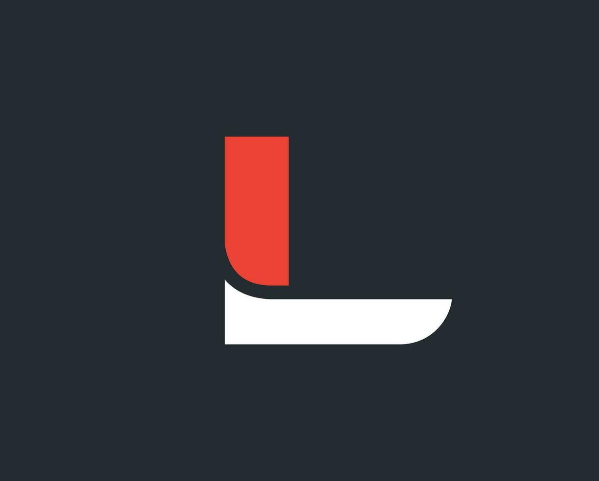 l Alphabet-Logo-Design vektor