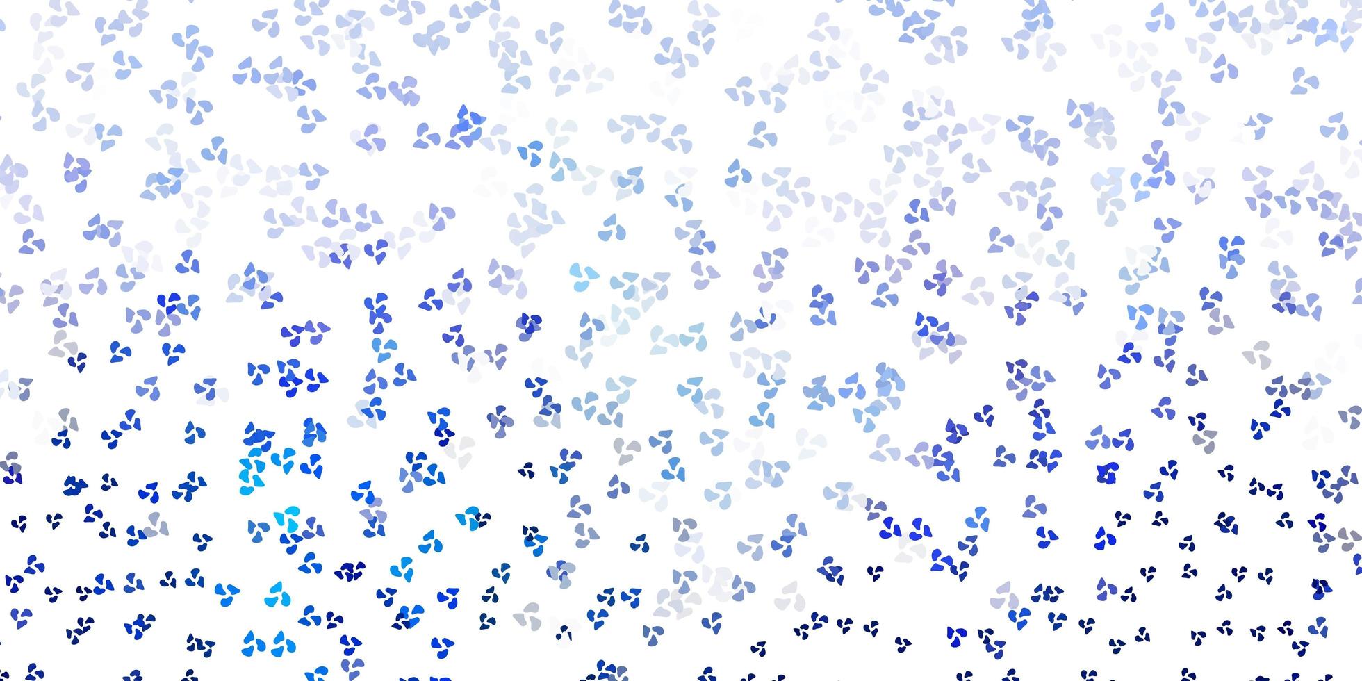 hellrosa blaue Vektorvorlage mit abstrakten Formen vektor