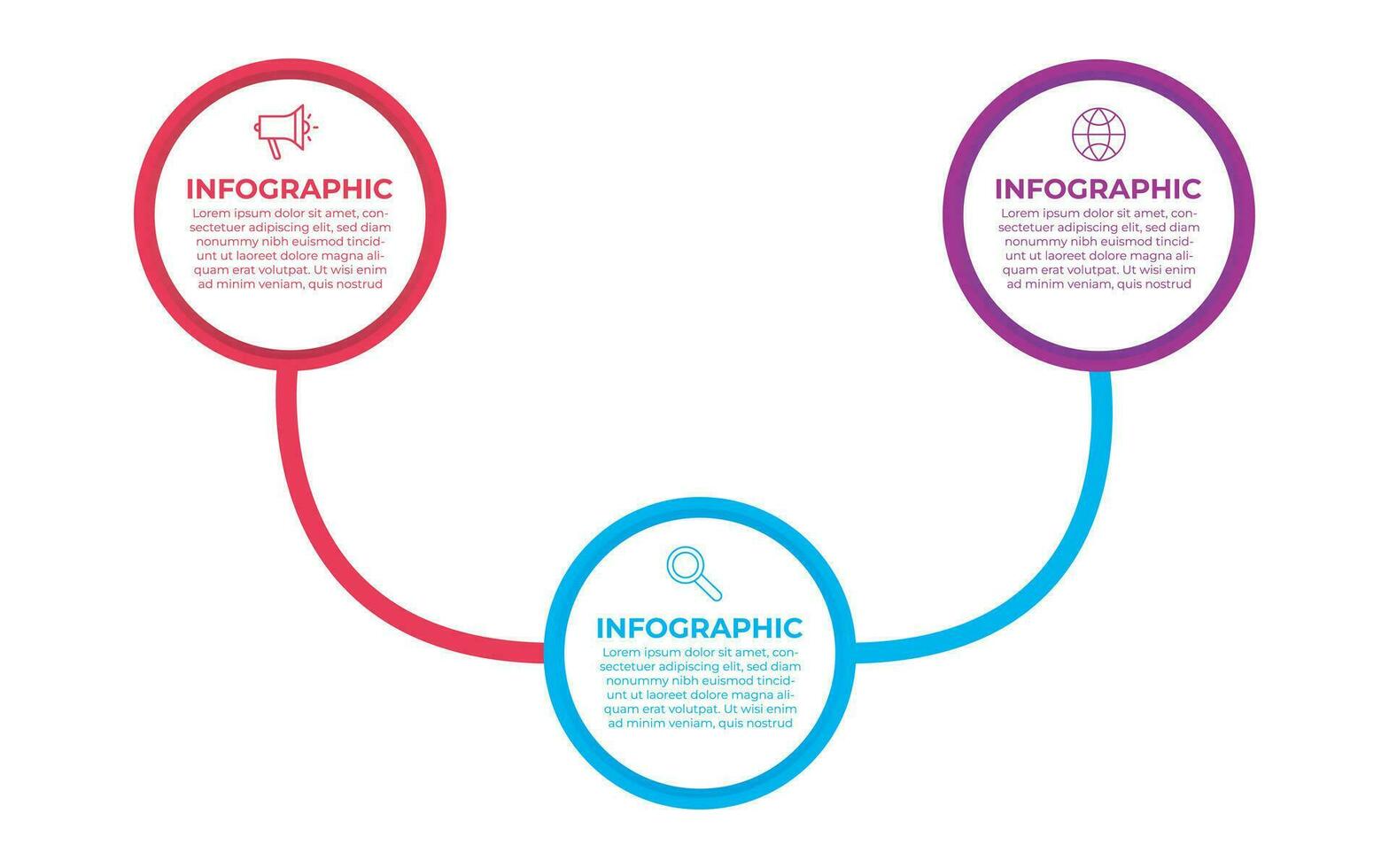 minimal, enkel och kreativ företag infographics mall för företag presentation. vektor