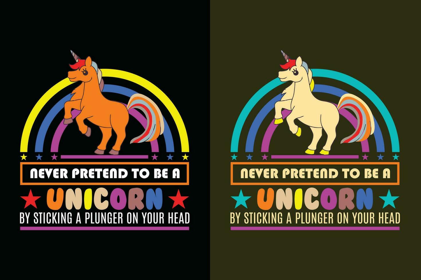 noch nie so tun als ob zu Sein ein Einhorn durch kleben ein Kolben auf Ihre Kopf, Einhorn Kader, Tier Liebhaber Shirt, meine Geist Tier, Einhorn T-Shirt, Kinder T-Shirt, Regenbogen Shirt, Geschenk zum Einhorn Liebhaber vektor