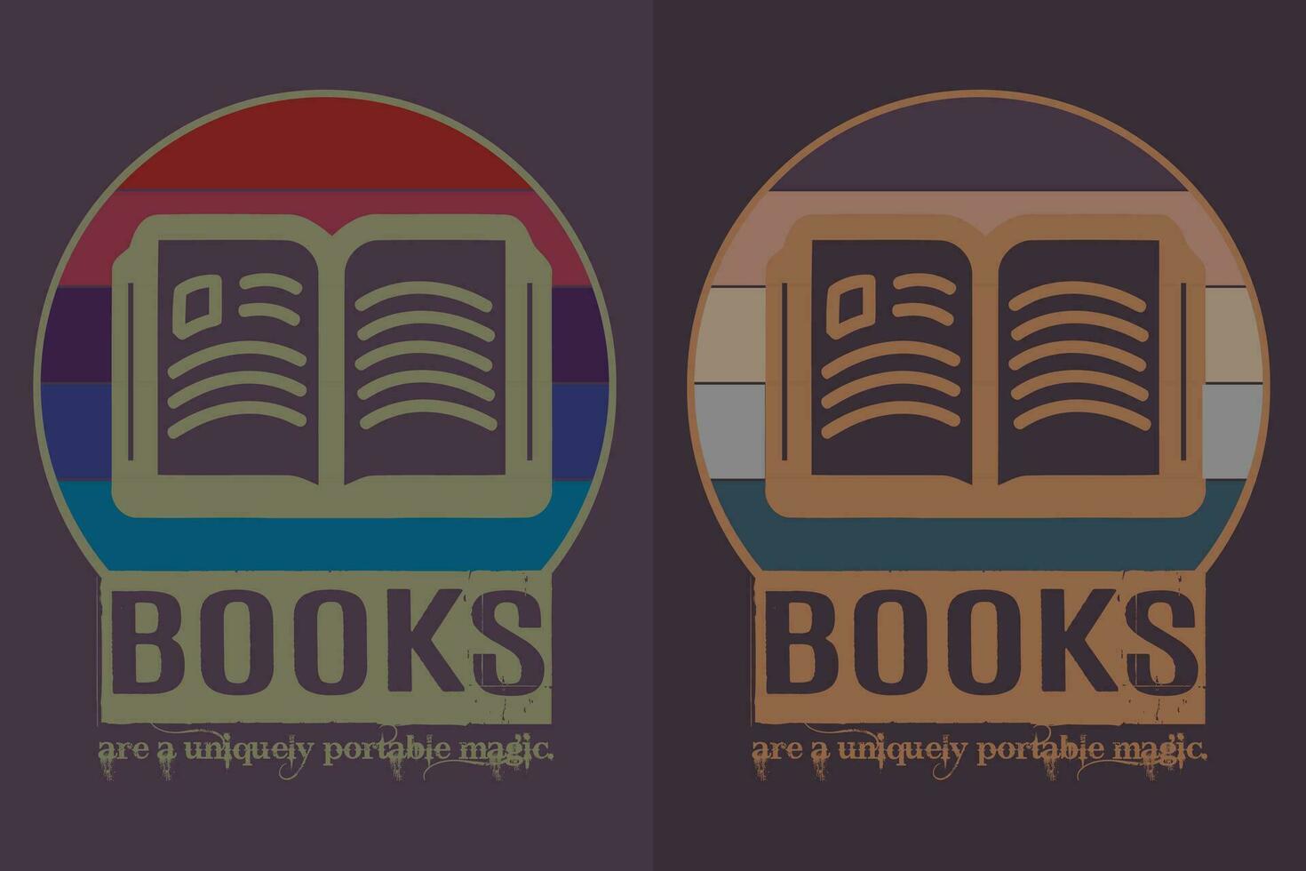 böcker är en unikt bärbar magi, bok älskare skjorta, litterär skjorta, bokälskande skjorta, läsning bok, bibliotekarie skjorta, bok läsare skjorta, inspirera skjorta, gåva för bibliotekarie, gåva för bok älskare vektor