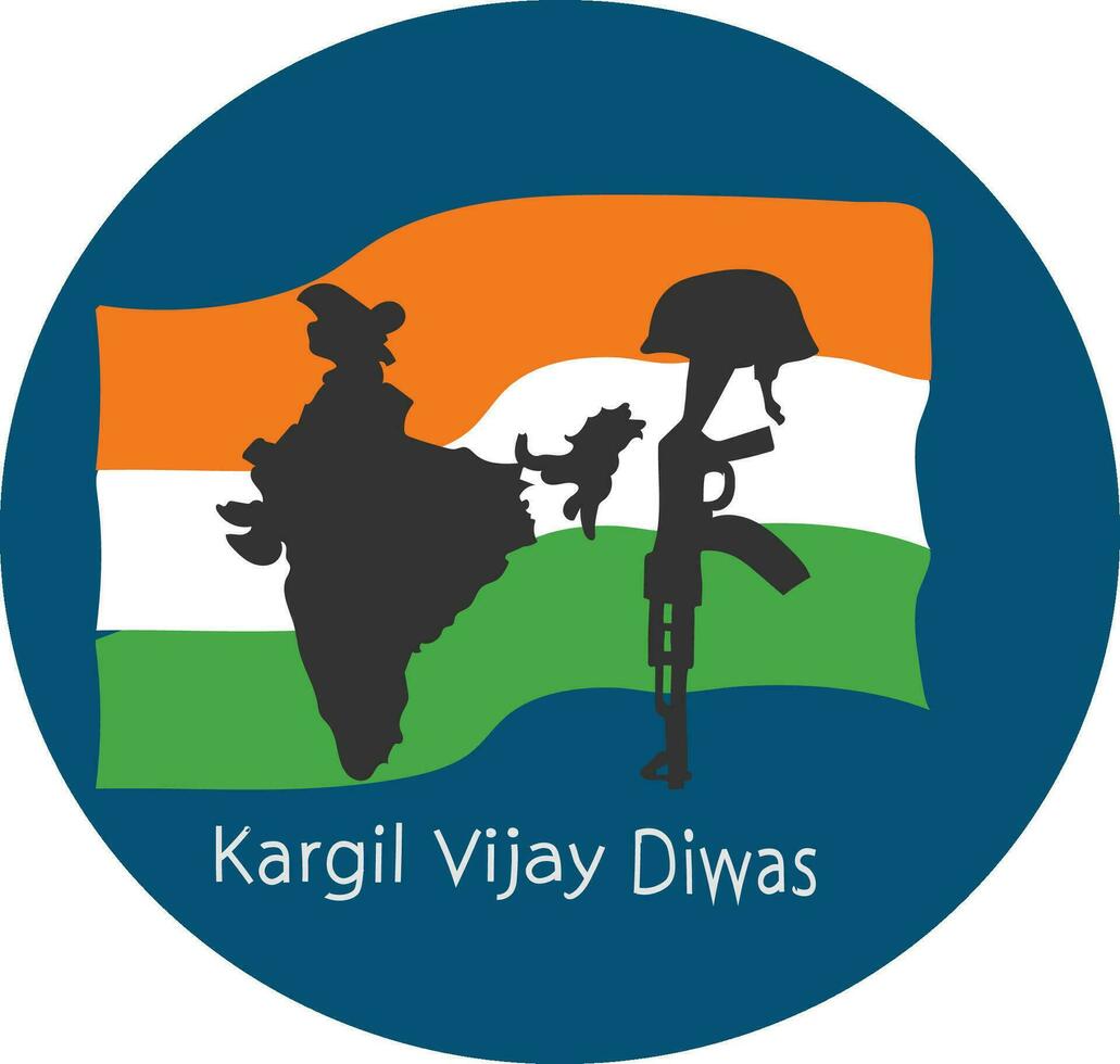 kargil vijay diwas vektor