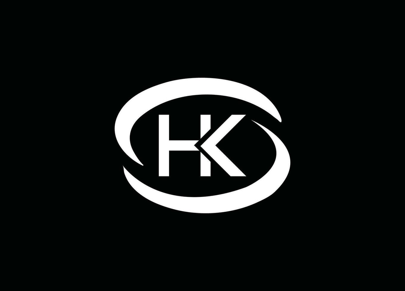 kh, hk ,hk Brief Logo, HK Design, HK Unternehmen, hk Studio ,hk Logo, hk kreativ, hkinitialen vektor