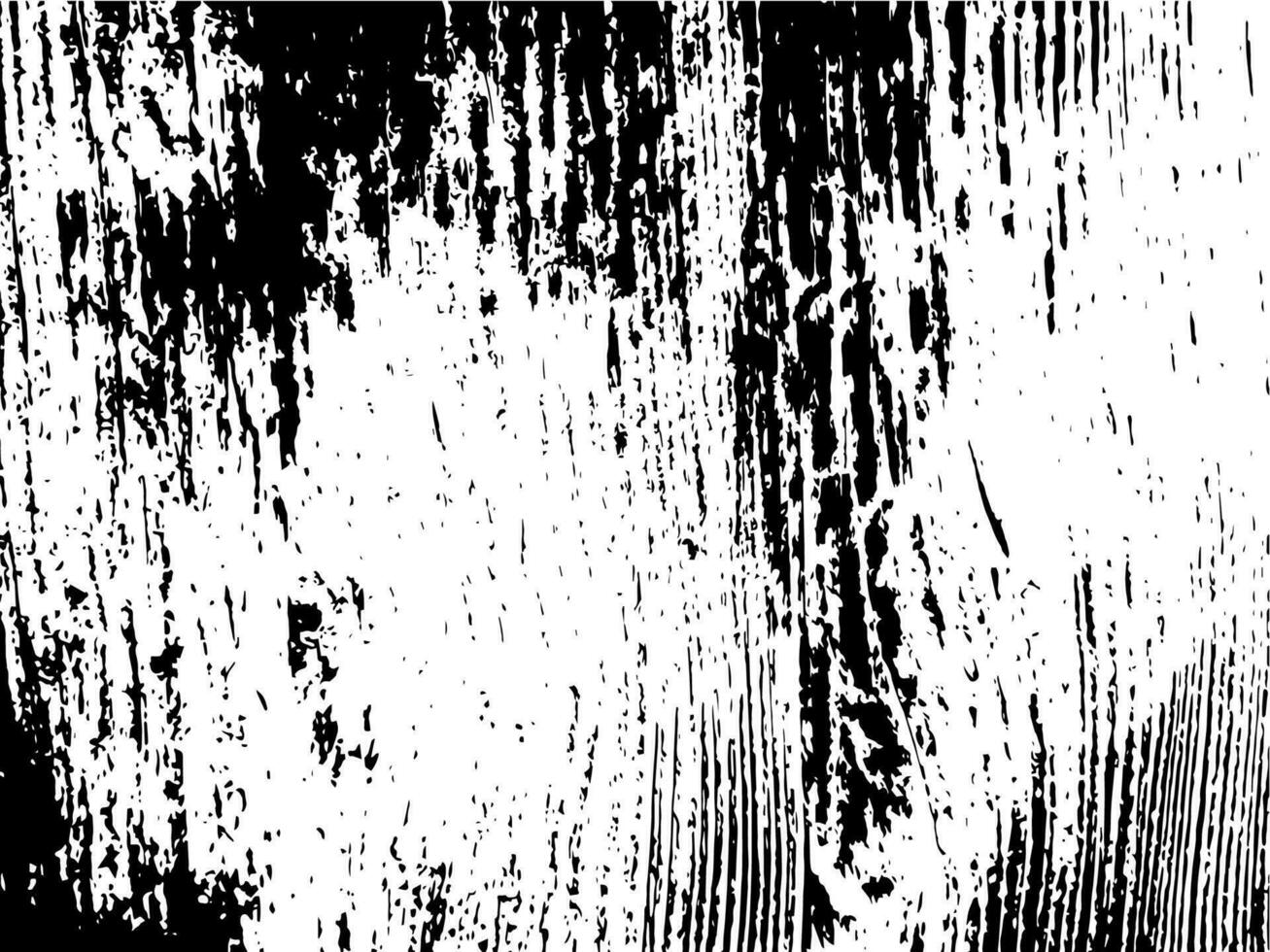 Grunge Naturholz monochrome Textur. abstrakter Holzoberflächen-Overlay-Hintergrund in Schwarz und Weiß. Vektor-Illustration vektor