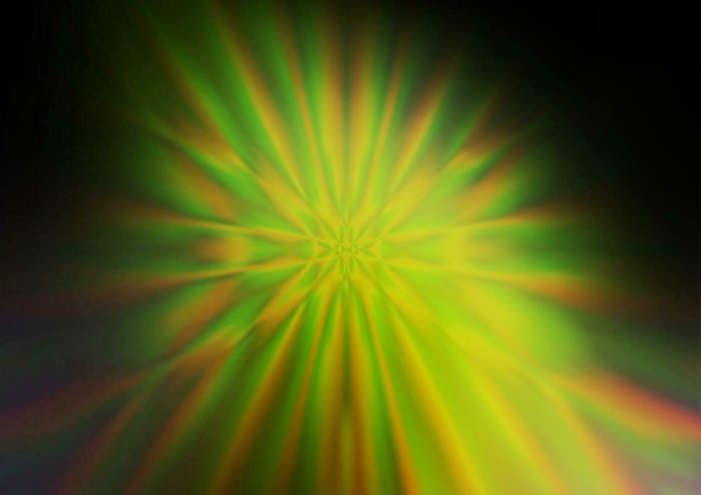 mörkgrön, gul vektor abstrakt ljus mall.