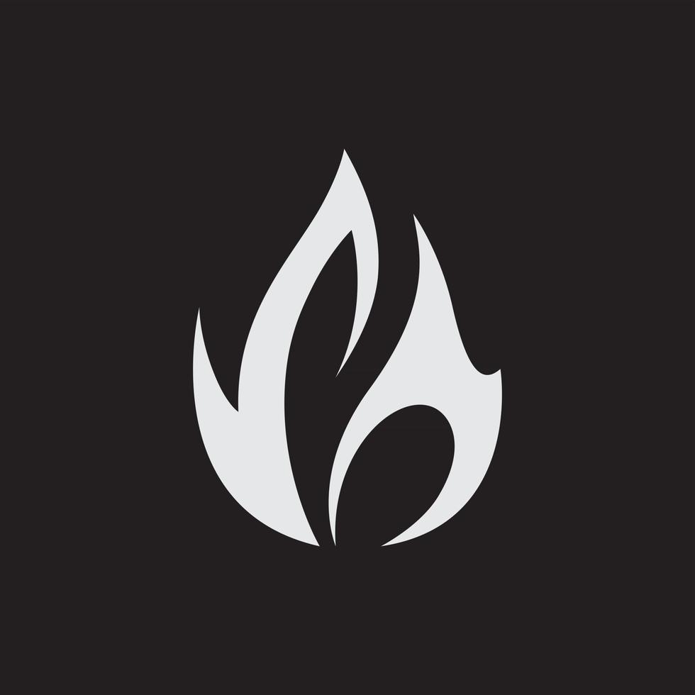 flam logotyp vektor mall. brand logotyp design grafik