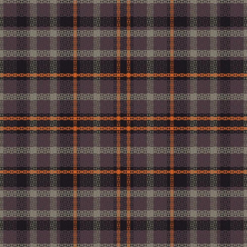 tartan eller pläd retro Färg mönster. vektor