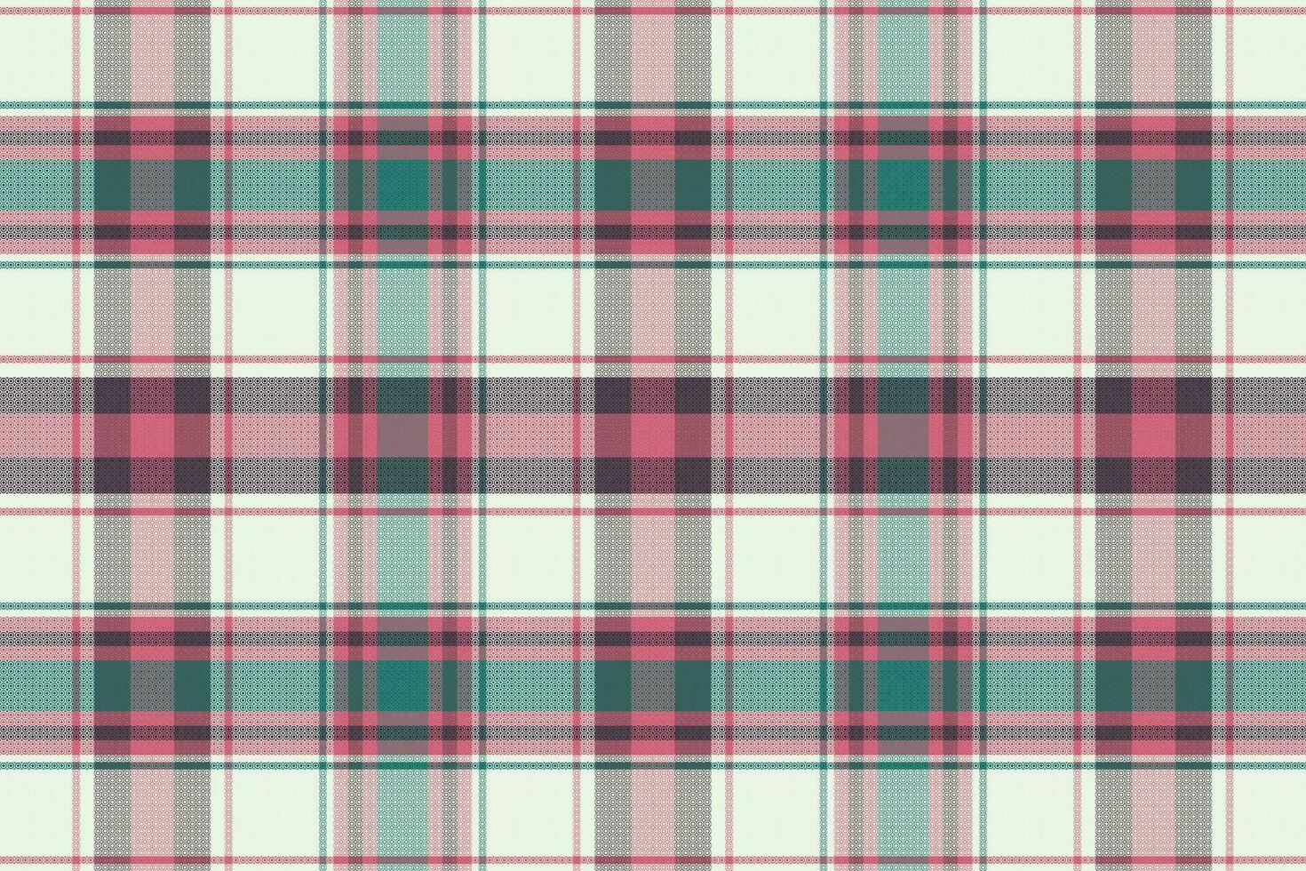 tartan eller pläd retro Färg mönster. vektor