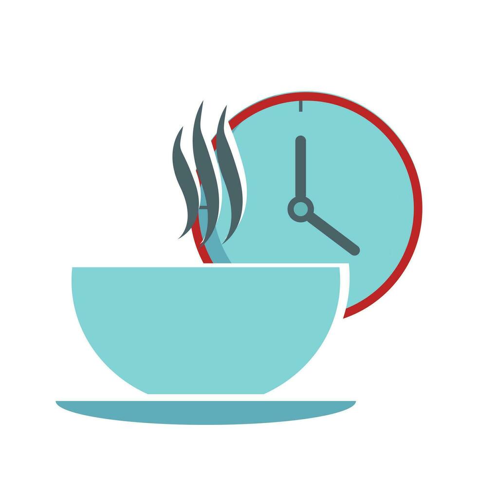 kaffe tid ikoner för mobil tillämpningar och Övrig webb joner vektor