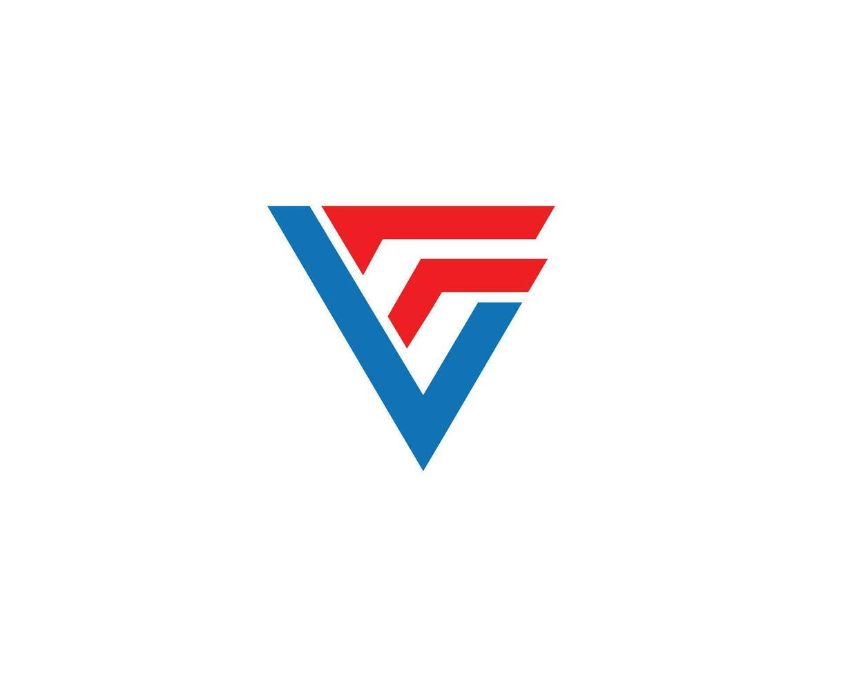 lf und fl Brief Logo Symbol Vektor Konzept.