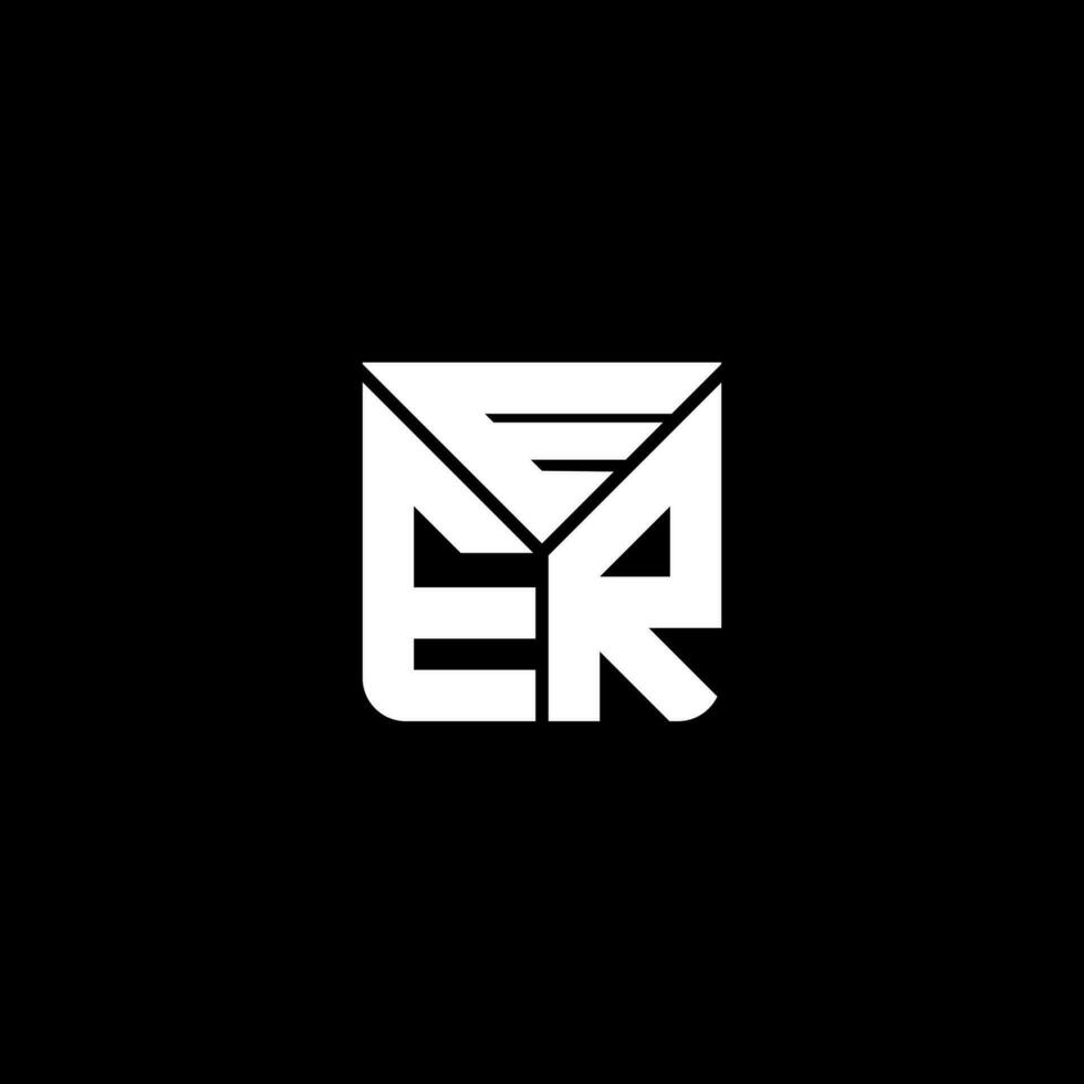 eer brev logotyp kreativ design med vektor grafisk, eer enkel och modern logotyp. eer lyxig alfabet design