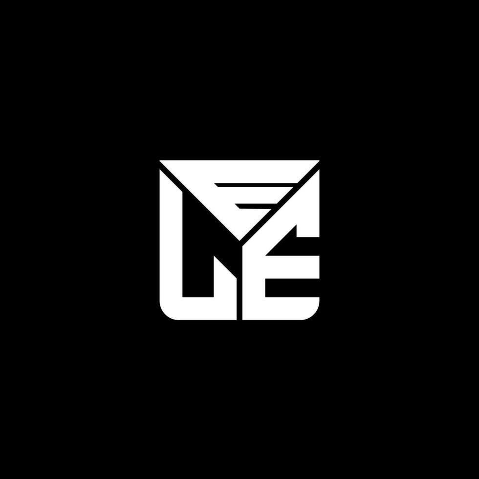 ele Brief Logo kreativ Design mit Vektor Grafik, ele einfach und modern Logo. ele luxuriös Alphabet Design
