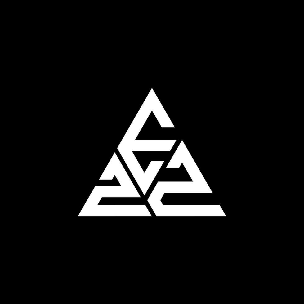 ezz brev logotyp kreativ design med vektor grafisk, ezz enkel och modern logotyp. ezz lyxig alfabet design