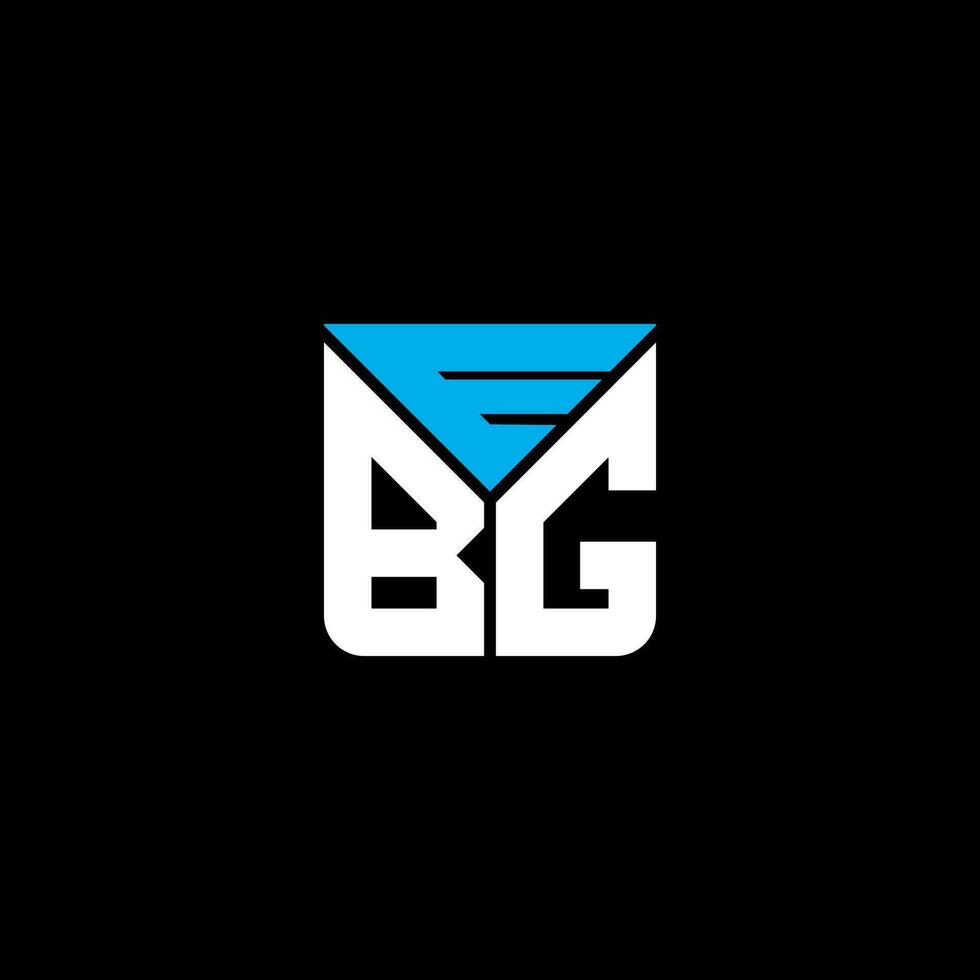 ebg Brief Logo kreativ Design mit Vektor Grafik, ebg einfach und modern Logo. ebg luxuriös Alphabet Design
