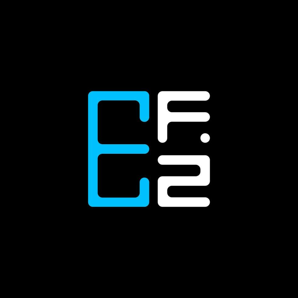 efz Brief Logo kreativ Design mit Vektor Grafik, efz einfach und modern Logo. efz luxuriös Alphabet Design