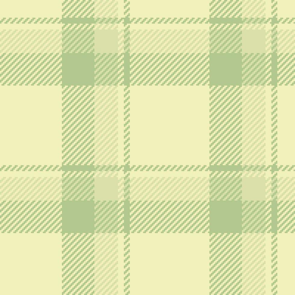 prüfen Textil- Hintergrund von nahtlos Vektor Tartan mit ein Stoff Textur Muster Plaid.