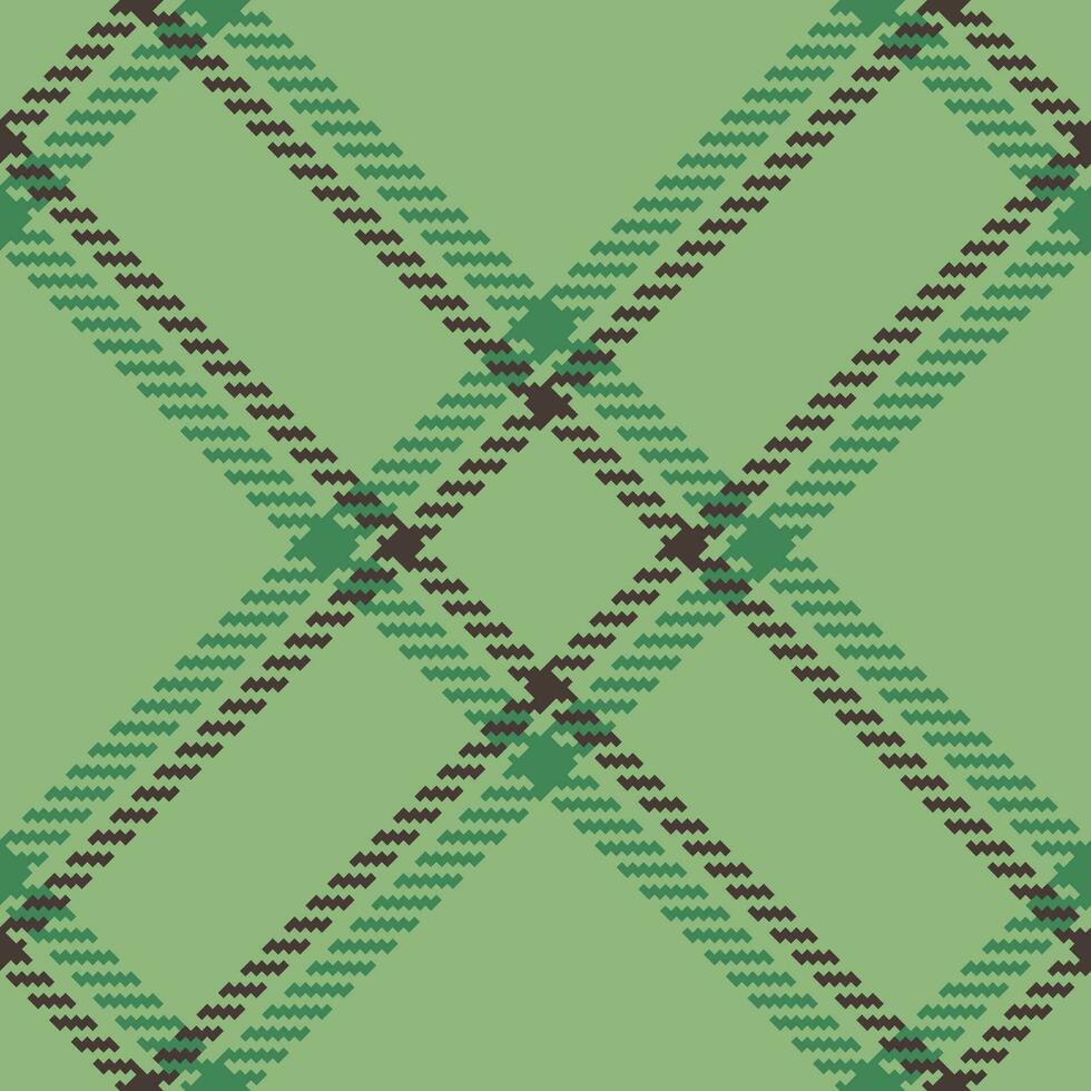 Muster Textur Textil- von Vektor Hintergrund nahtlos mit ein prüfen Plaid Stoff Schottenstoff.