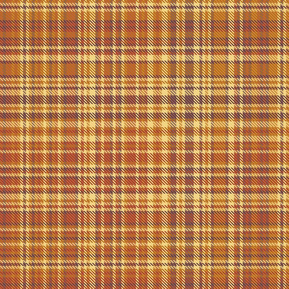 Vektor Textil- Tartan von Plaid Hintergrund Textur mit ein Muster prüfen nahtlos Stoff.