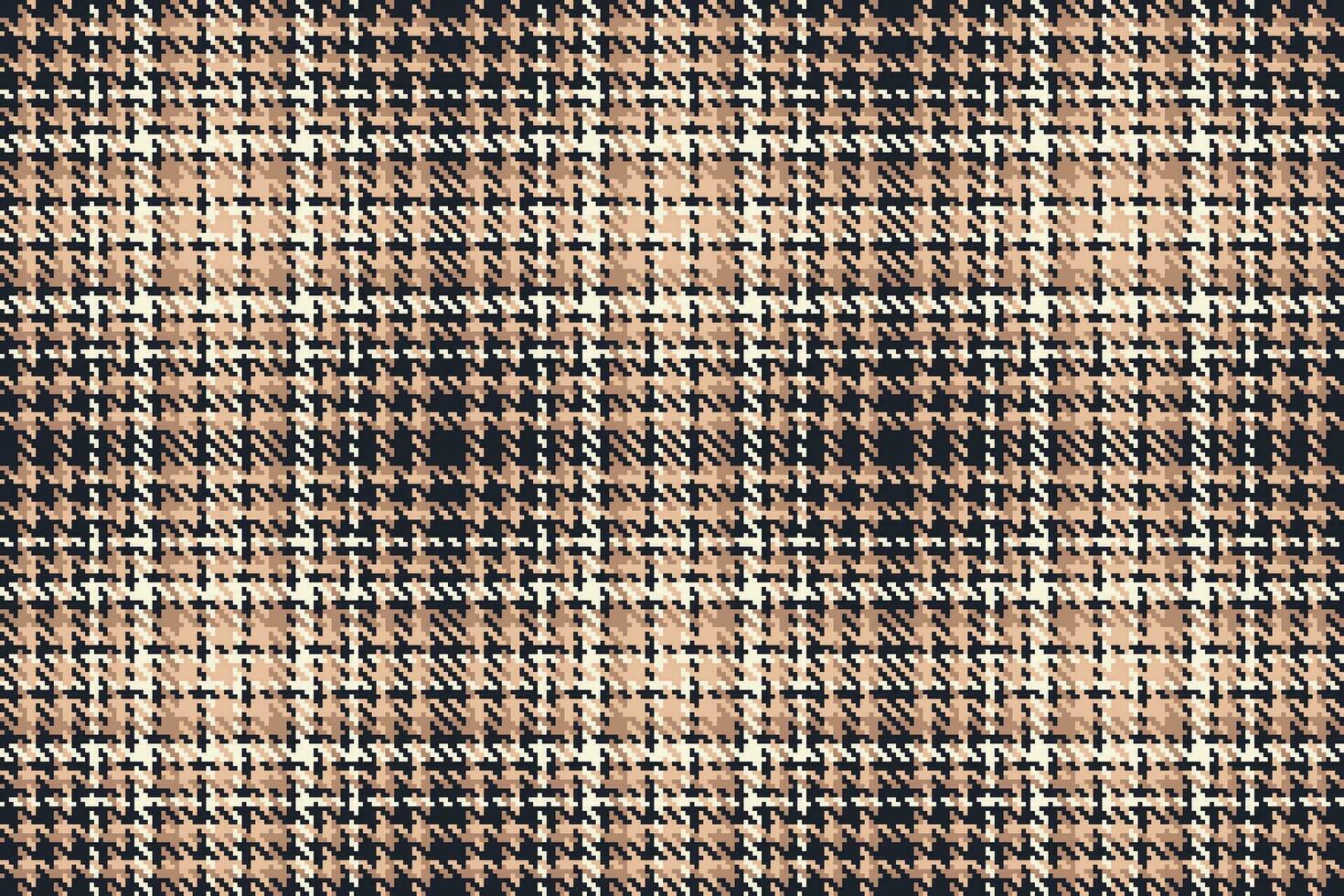 Muster Hintergrund Textur von Textil- Stoff Plaid mit ein nahtlos prüfen Tartan Vektor. vektor