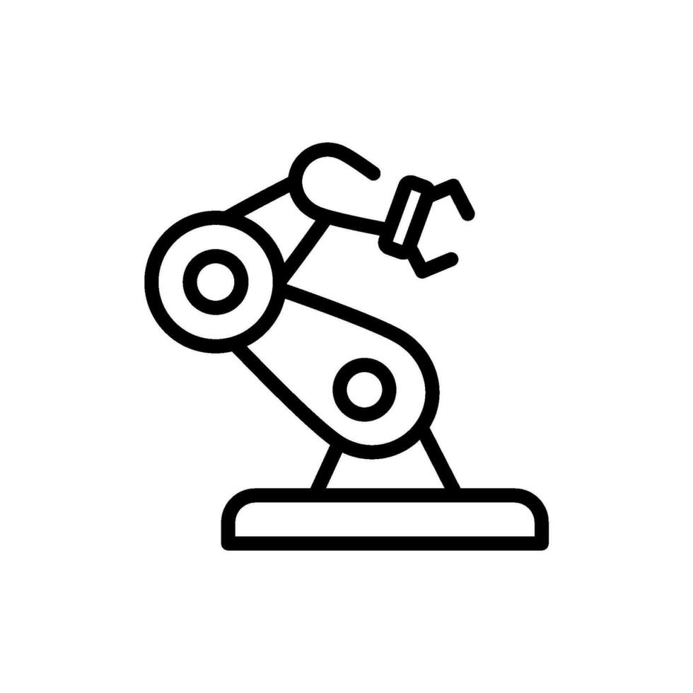 teknologi robot tecken symbol vektor