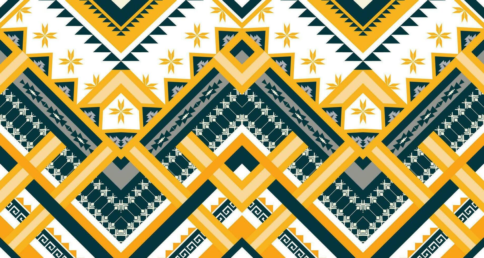 de geometrisk etnisk mönster av traditionell stil. navajo, Amerika indisk mönster. design för bakgrund, tapet, Kläder, omslag, batik, tyg, och grafik. vektor illustration.