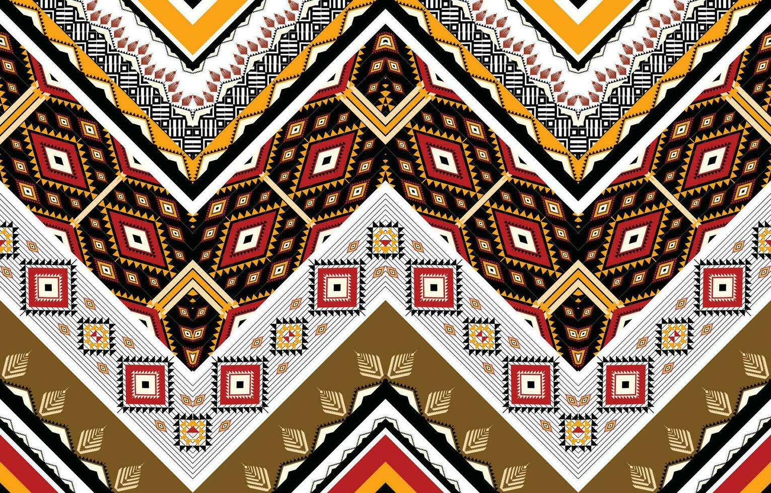 geometrisch ethnisch Muster. Navajo, Western, amerikanisch, afrikanisch, aztekisch Motiv, traditionell Stil. Design zum Hintergrund, Hintergrund, Kleidung, Verpackung, Batik, Stoff, Fliesen, und Drucke. Vektor Illustration.