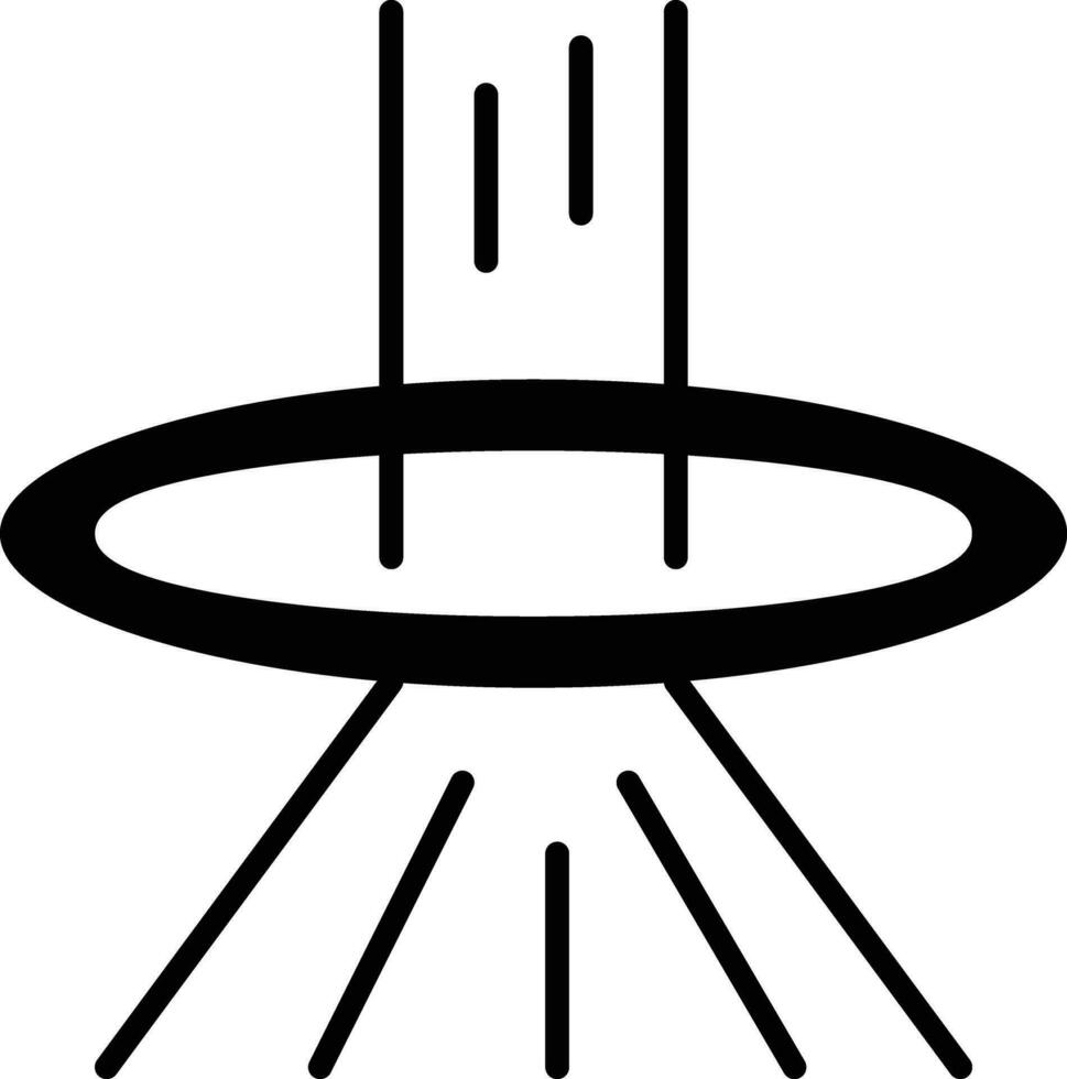 svart hål fri ikon för ladda ner vektor