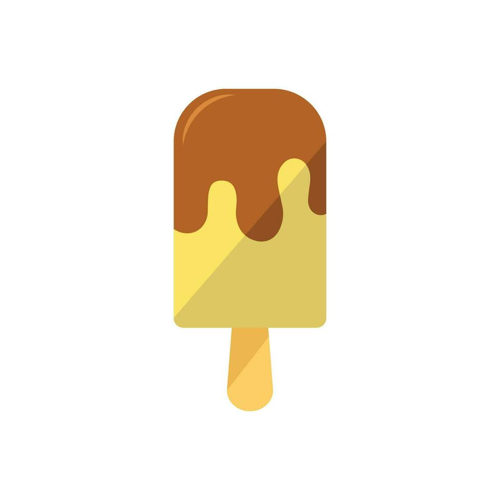 Eis Sahne Illustration. Sommer- Essen Vektor.Eis Sahne Symbol Vektor Illustration