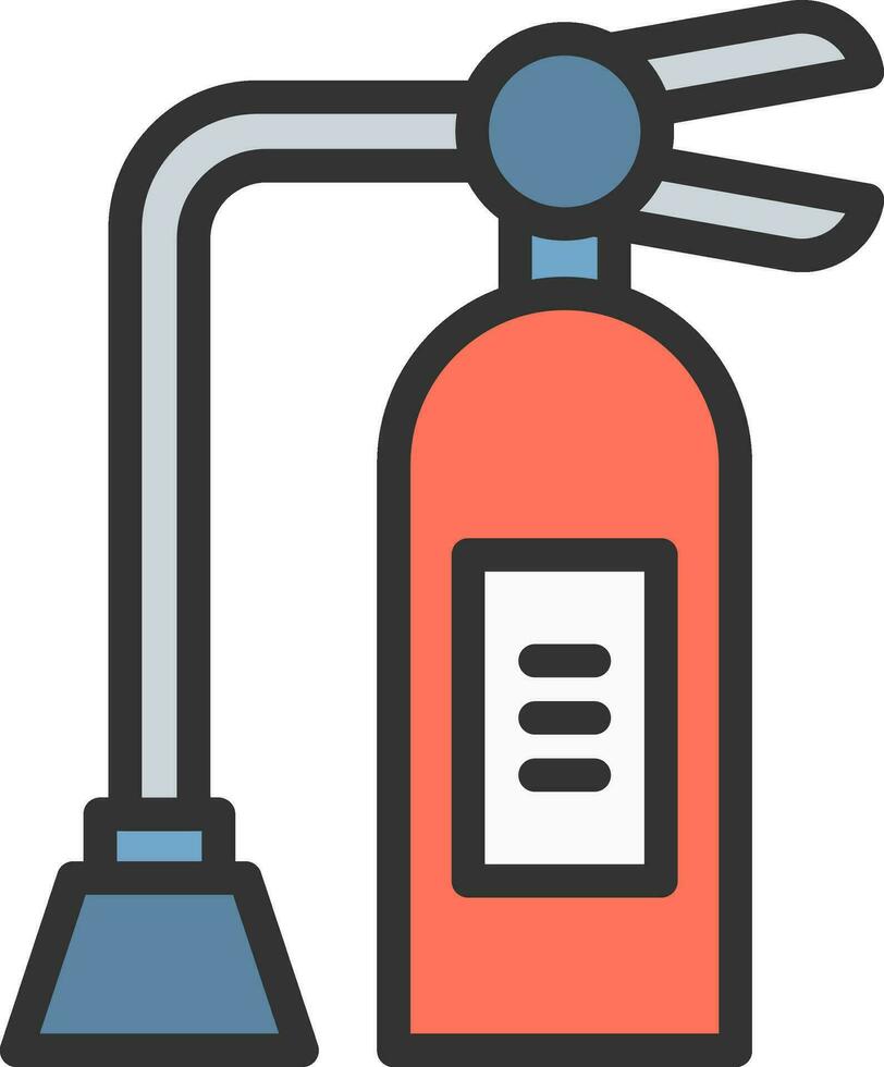 brand eldsläckare ikon vektor bild. lämplig för mobil appar, webb appar och skriva ut media.