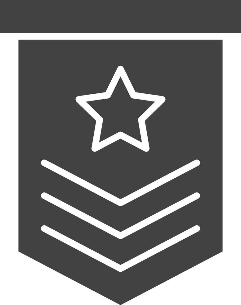 Militär- Symbol Vektor Bild. geeignet zum Handy, Mobiltelefon Apps, Netz Apps und drucken Medien.