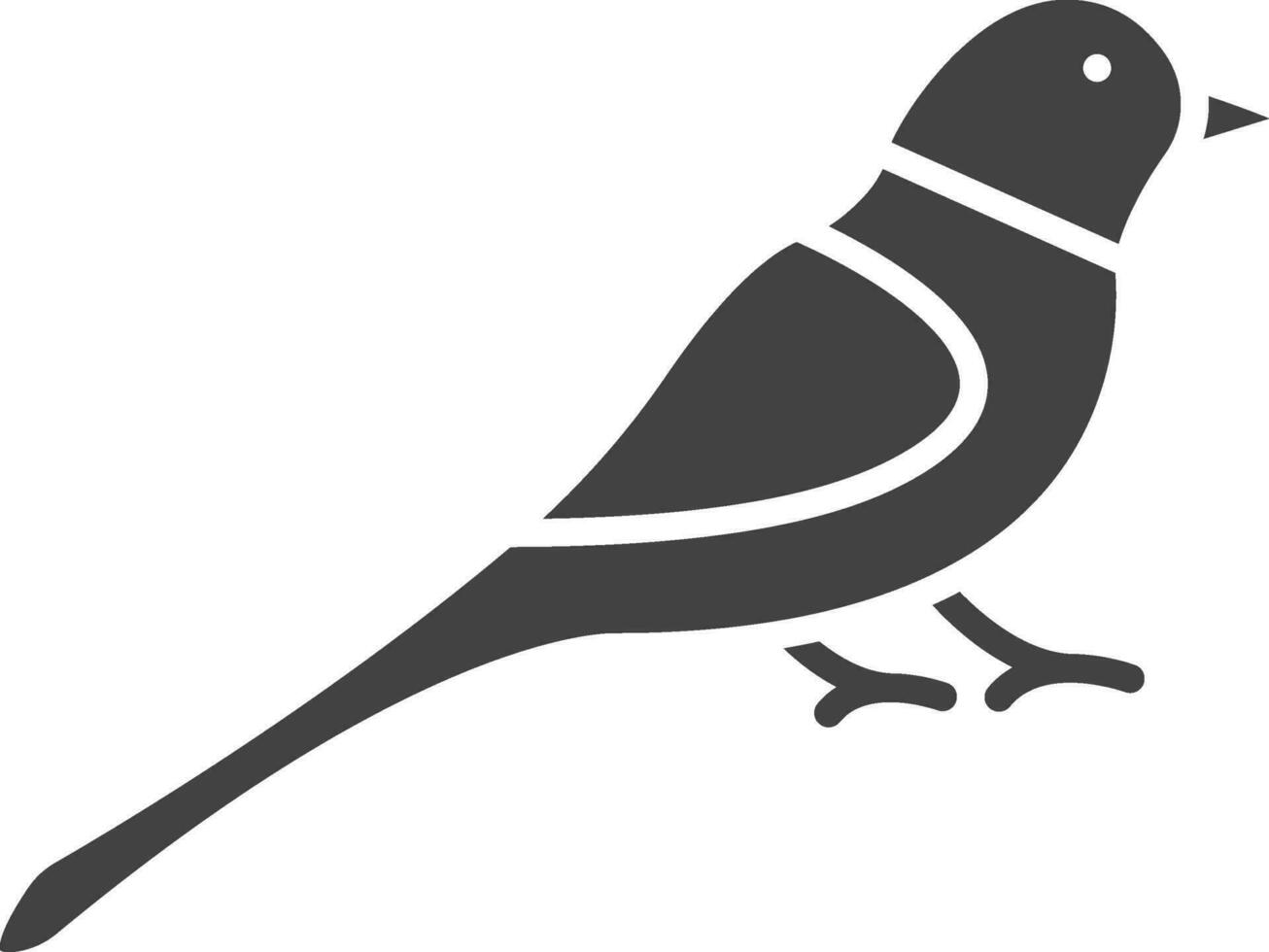 fågel ikon vektor bild. lämplig för mobil appar, webb appar och skriva ut media.