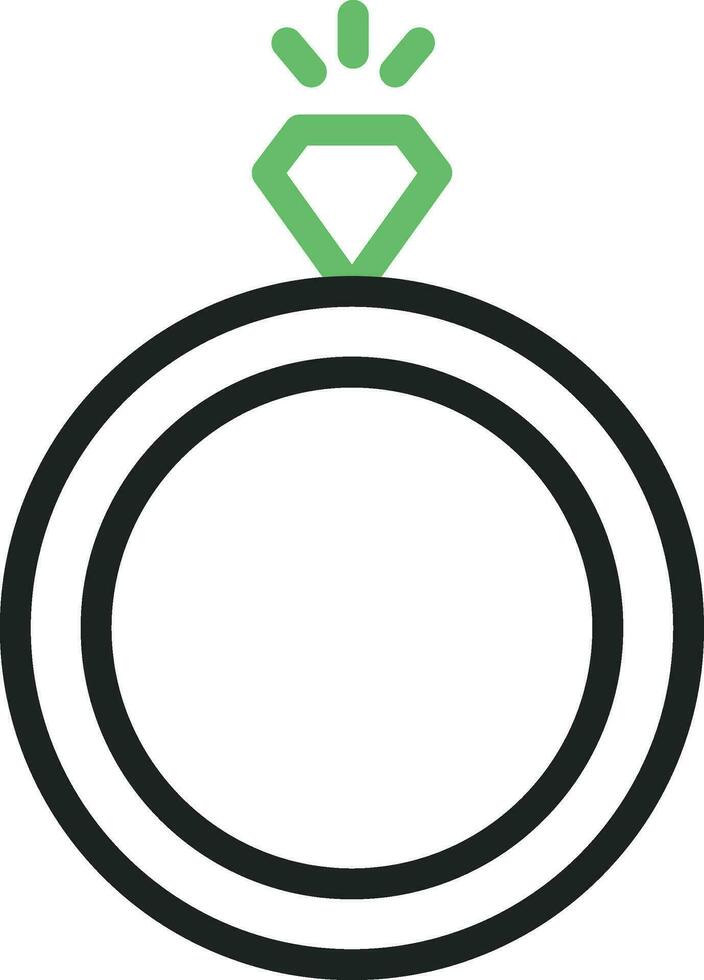 Engagement Ring Symbol Vektor Bild. geeignet zum Handy, Mobiltelefon Apps, Netz Apps und drucken Medien.