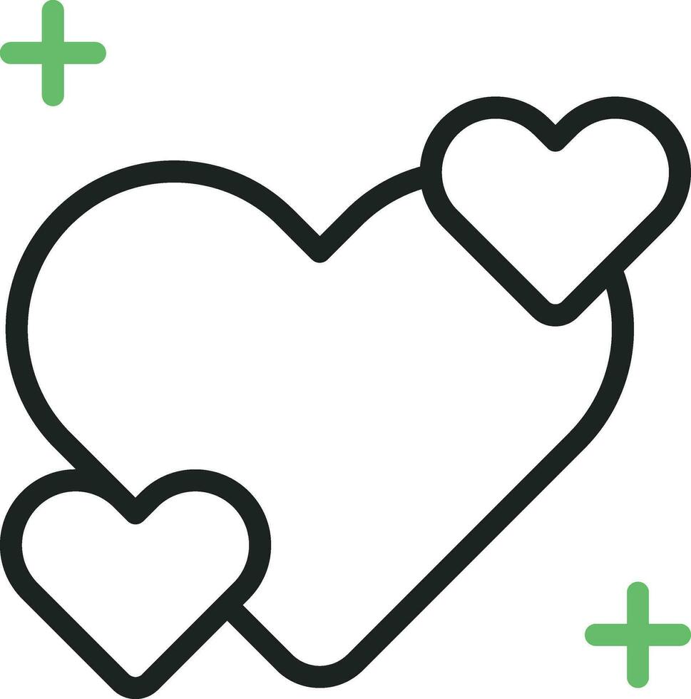 kärlek ikon vektor bild. lämplig för mobil appar, webb appar och skriva ut media.