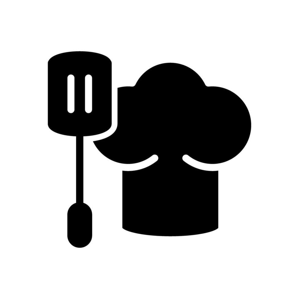 Koch Hut Symbol Vektor. Koch Illustration unterzeichnen. Küche Symbol. vektor