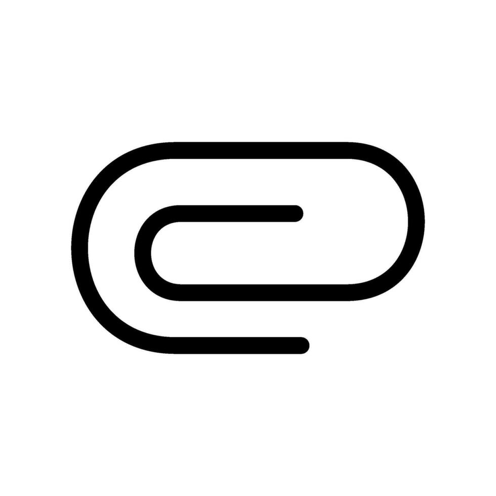 Clip Symbol Vektor Symbol Design Illustration