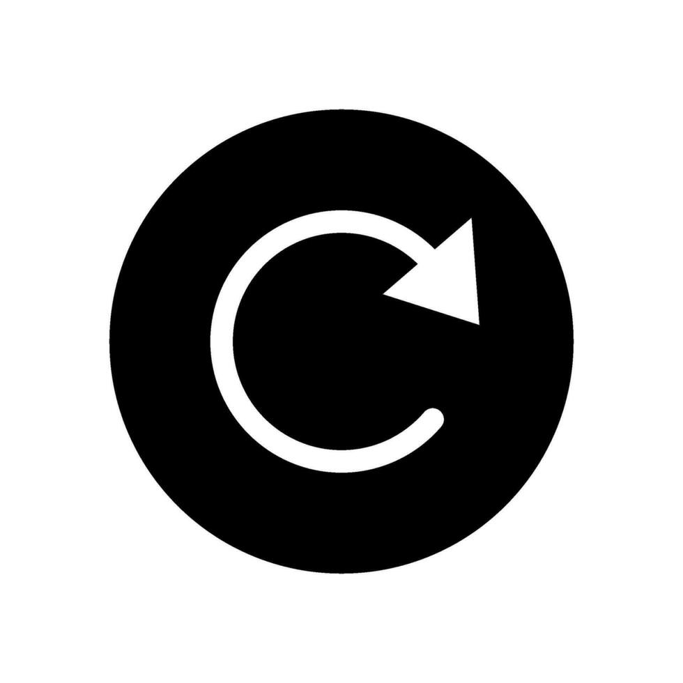 refresh ikon vektor symbol design illustration