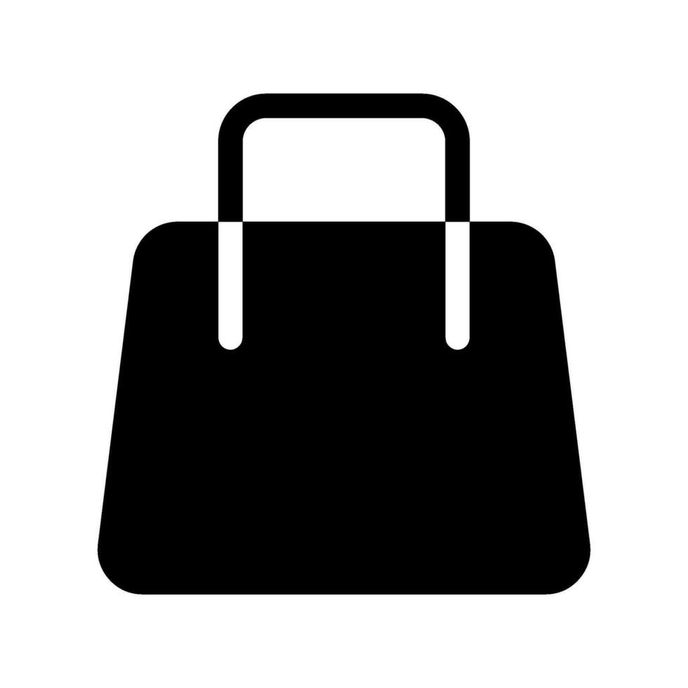 Einkaufen Tasche Symbol Vektor Symbol Design Illustration