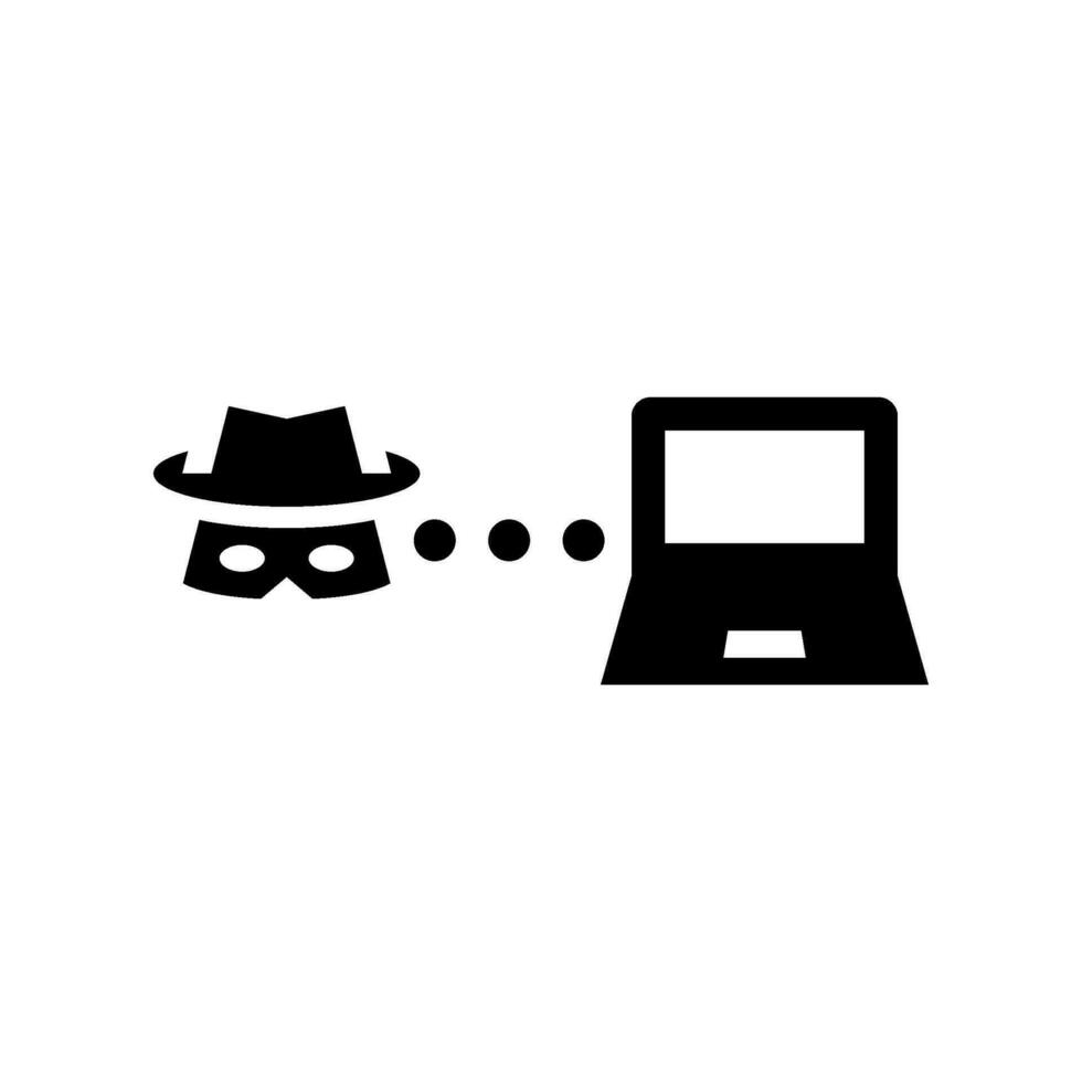 hacker ikon vektor symbol design illustration