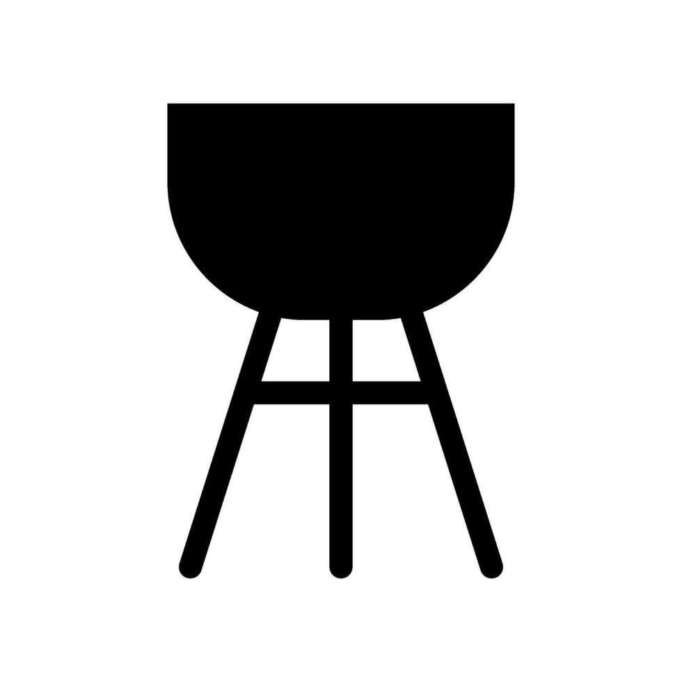 grill ikon vektor symbol design illustration