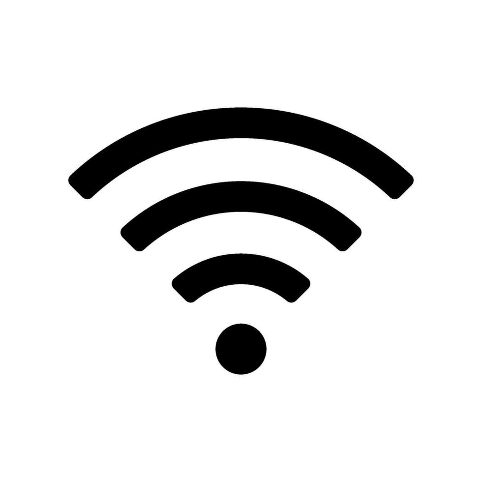 wiFi ikon vektor symbol design illustration