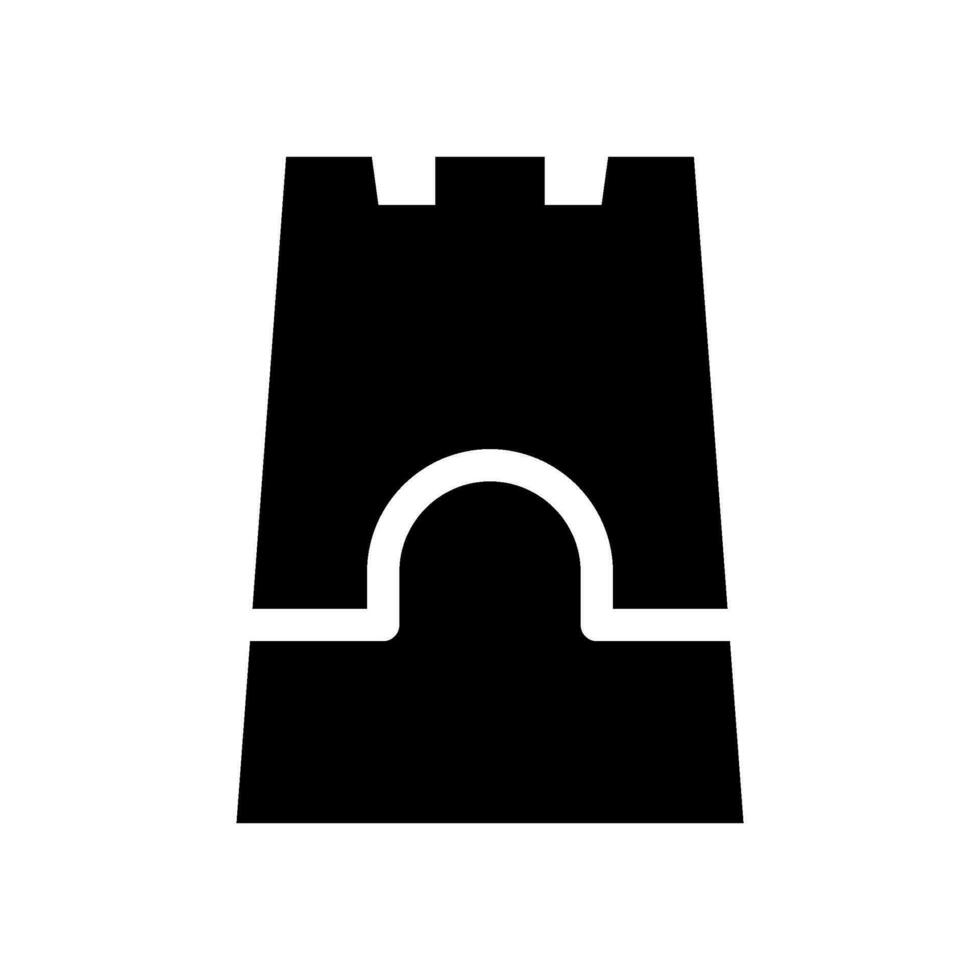 Schloss Symbol Vektor Symbol Design Illustration