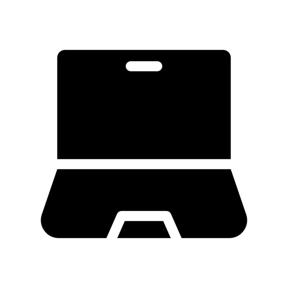bärbar dator ikon vektor symbol design illustration